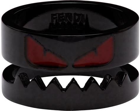 fendi black bag bugs shiny red eyes ring|fendi bag bug outfits.